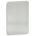 Legrand - Plaque Lina 12,5 - coffret Atlantic/Atlantic Inox/Marina haut. 800, larg. 800