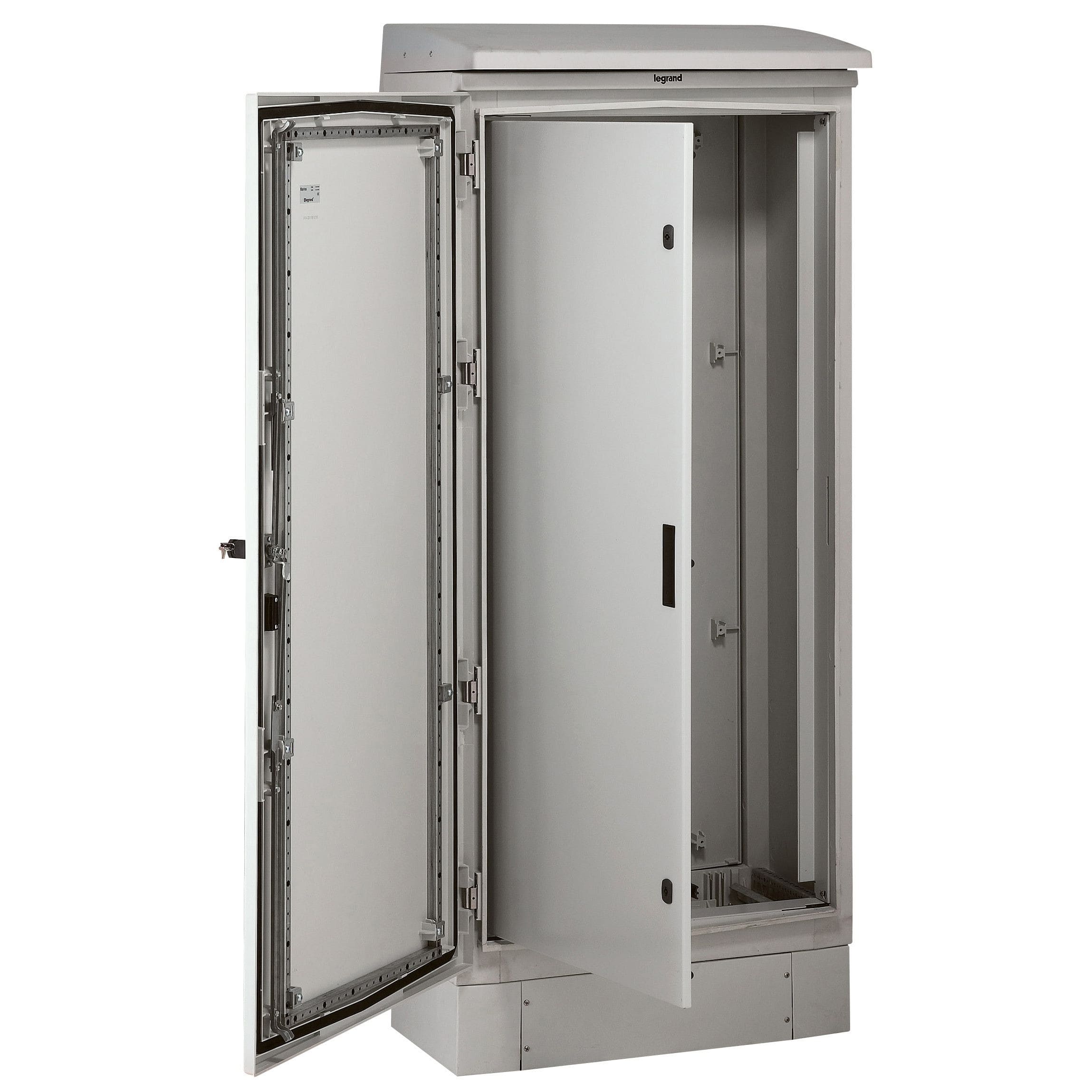 Legrand - Socle armoire Marina largeur 800mm et profondeur 400mm - hauteur 170mm - RAL7035