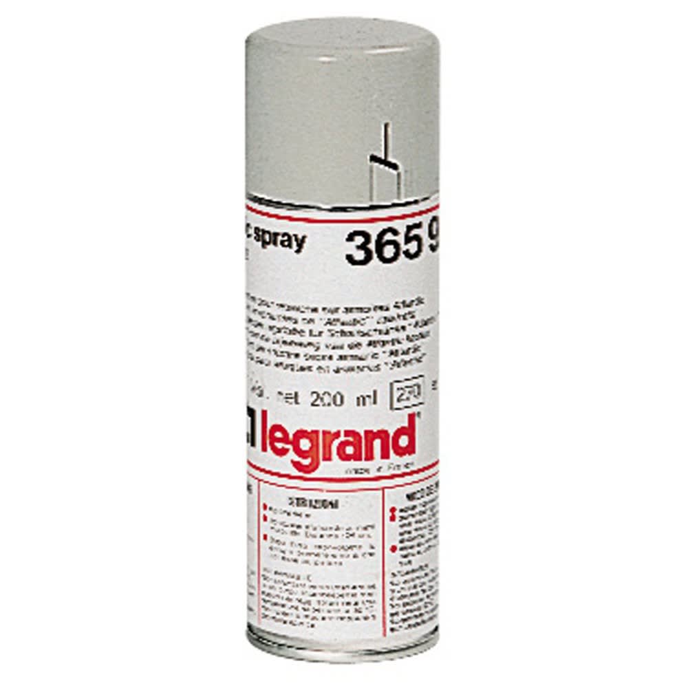 Legrand - Aerosol de peinture pour retouche - RAL7035 - 150 ml
