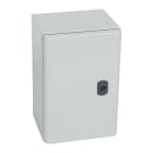 Legrand - Coffret metal Atlantic version vertical 1 porte 300x200x160mm et plaque