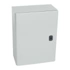 Legrand - Coffret metal Atlantic version vertical 1 porte 400x300x160mm avec plaque