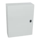 Legrand - Coffret metal Atlantic version vertical 1 porte 500x400x160mm avec plaque