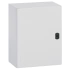 Legrand - Coffret metal Atlantic version vertical 1 porte 600x500x200mm avec plaque