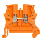 Legrand - Bloc jonc Viking 3 à vis - 1 jonction/1 entrée/1 sortie - orange - pas 6