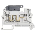 Legrand - Bloc jonc Viking 3 à vis - 1 jonction - pr cartouche fusible 5x20 gris - pas 6