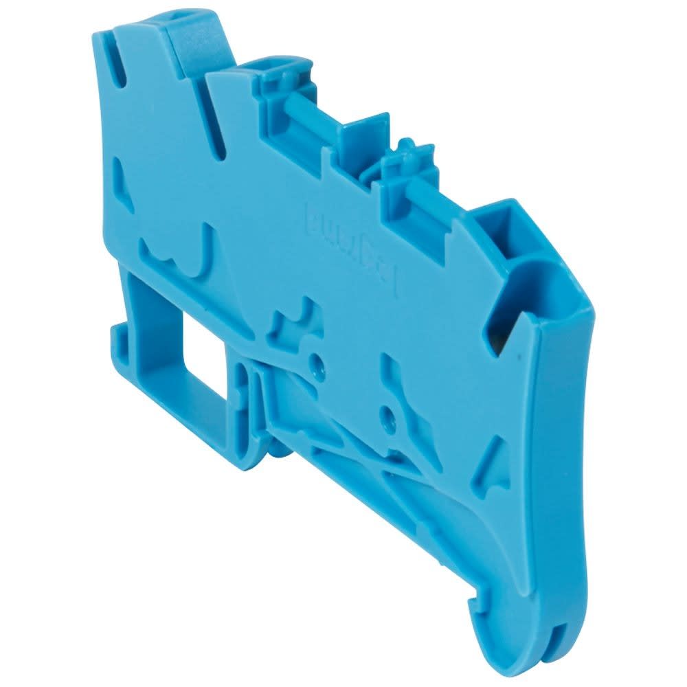 Legrand - Bloc jonc Viking 3 à ressort - 1 jonc/3 conduct - 1entr/2 sort - bleu - pas 6