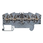 Legrand - Bloc jonc Viking 3 à ressort - 1jonc/4 conduc/2 entr/2 sort à diode/gris - pas 5