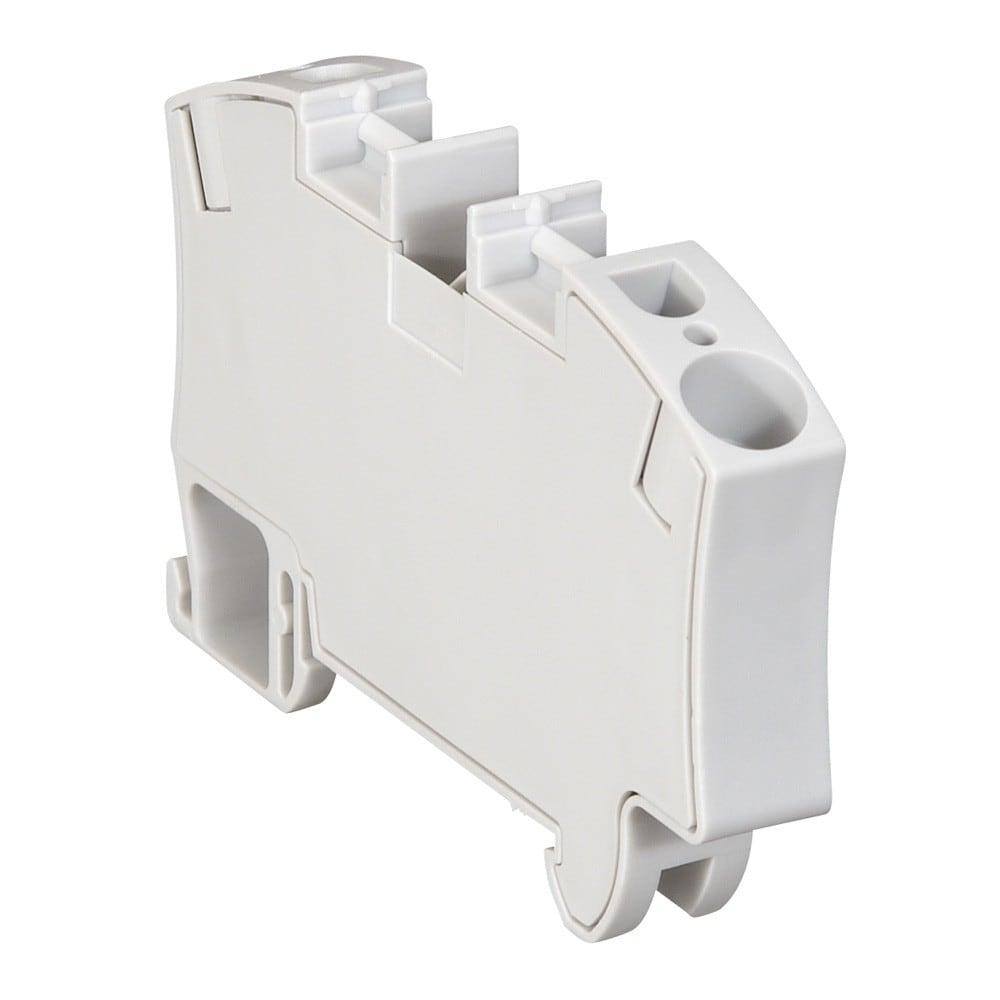 Legrand - Bloc jonc Viking 3 à ressort - 1 jonc/2 conduct - 1entr/1sortie - gris - pas 10