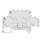 Legrand - Bloc jonc Viking 3 à ressort - 2 jonc/4 conduct - 2 étages - gris - pas 6