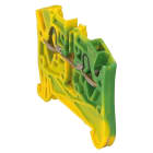Legrand - Bloc jonc Viking 3 à ressort - 1 jonc/2 conduc -1entr/1sort-vert/jaune - pas 5