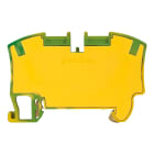 Legrand - Bloc jonc Viking 3 à ressort - 1 jonc/2 conduc -1entr/1sort-vert/jaune - pas 12