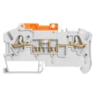 Legrand - Bloc jonc Viking 3 à ressort - circuit std avec mini-sectionneur - gris - pas 6