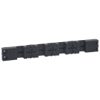 Legrand - Support isolant volant VX3 entraxe 125mm barre aluminium en C alignée en armoire