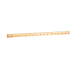 Legrand - Barre cuivre plate rigide - 15x4mm - 200A admissibles - L. 990mm