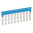 Legrand - Peigne pour 10 blocs de jonction à vis ou ressort Viking 3 pas 5mm - bleu
