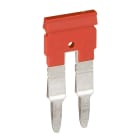 Legrand - Peigne pour 2 blocs de jonction à vis ou ressort Viking 3 pas 8mm - rouge