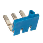 Legrand - Peigne pour 12 blocs de jonction à vis Viking 3 - 3 étages pas 5mm - bleu
