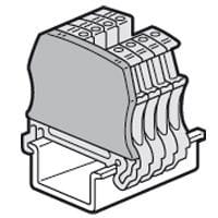 Legrand - Cloison terminale pour blocs de jonction à vis Viking 3 avec 2 entrées 2 sorties