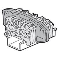 Legrand - Cloison de séparation pour blocs de jonction à ressort Viking3 avec pas 5 ou 6mm