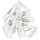 Legrand - Embouts de câblage à collerette iso Starfix - conducteurs section 0,5mm² - blanc