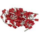Legrand - Embouts de câblage à collerette iso Starfix - conducteurs section 1mm² - rouge