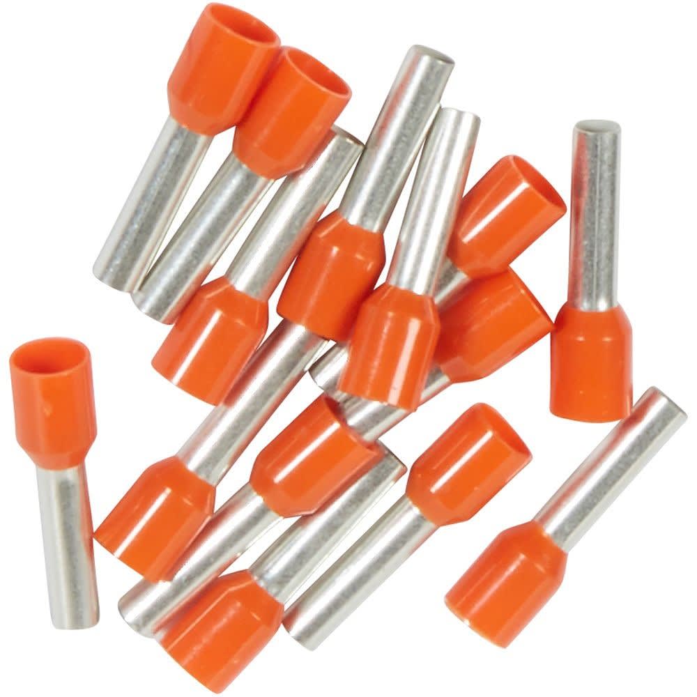 Legrand - Embouts de câblage à collerette iso Starfix - conducteurs section 4mm² - orange