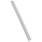 Legrand - Réglette de 24 repères Mémocab largeur 2,3mm avec chiffre 4 noir sur fond blanc