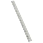 Legrand - Réglette de 24 repères Mémocab largeur 2,3mm avec chiffre 7 noir sur fond blanc