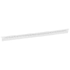 Legrand - Reglette 24 reperes Memocab largeur 2,3mm + lettre majuscule C noir-fond blanc