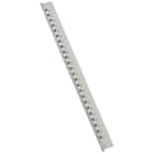 Legrand - Réglette 24 repères Mémocab largeur 2,3mm + lettre majuscule H noir/fond blanc