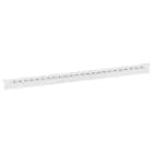 Legrand - Réglette 24 repères Mémocab L.2,3mm + signe conventionnel terre noir/fond blanc