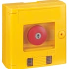 Legrand - Coffret bris de glace coup de poing IP44 jaune avec voyant - montage en saillie
