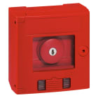 Legrand - Coffret bris de glace coup de poing IP44 rouge avec 2 voyants - saillie