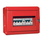Legrand - Coffret sécurité Plexo pour chaufferie - 2 voyants, 1 disj. 4P + 1 disj. 2P