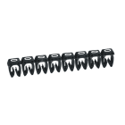 Legrand - Repere CAB 3 - filerie 0,15mm2 a 0,5mm2 et blocs de jonction - chiffre 0 noir