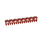 Legrand - Repère CAB 3 pour filerie 0,5mm² à 1,5mm² et blocs de jonction chiffre 2 rouge