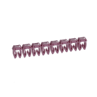 Legrand - Repere CAB 3 pour filerie 0,5mm2 a 1,5mm2 et blocs de jonction chiffre 7 violet