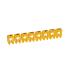 Legrand - Repere CAB 3 pour filerie 0,5mm2 a 1,5mm2 et blocs de jonction avec lettre F