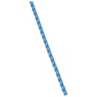 Legrand - Repère Duplix conforme code couleur international - chiffre 6 sur fond bleu