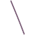 Legrand - Repere Duplix conforme code couleur international - chiffre 7 sur fond violet