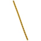 Legrand - Repère Duplix lettre majuscule A noire sur fond jaune