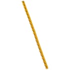 Legrand - Repère Duplix lettre majuscule L noire sur fond jaune