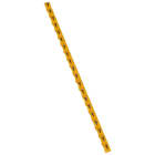 Legrand - Repère Duplix lettre majuscule Y noire sur fond jaune