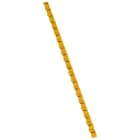 Legrand - Repère Duplix signe conventionnel moins noir sur fond jaune