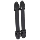 Legrand - Porte-repères - noir - Duplix 7 caractères