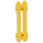Legrand - Porte-repères - jaune - Duplix 7 caractères