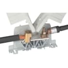 Legrand - Bloc jonction puissance aluminium ou cuivre équipé câble-plage Viking3 -pas 42mm