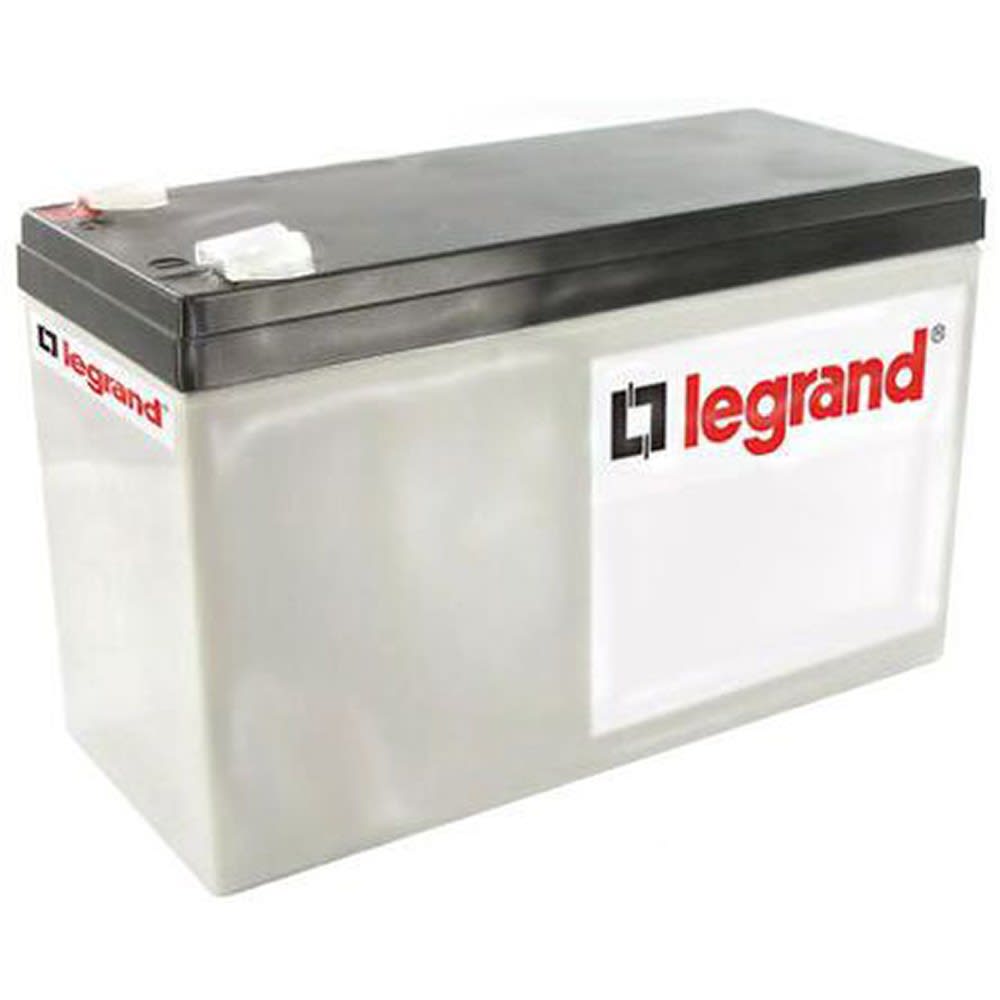 Legrand - Batterie plomb 12V 7Ah pour centralisateur mise securite incendie typeB 040605