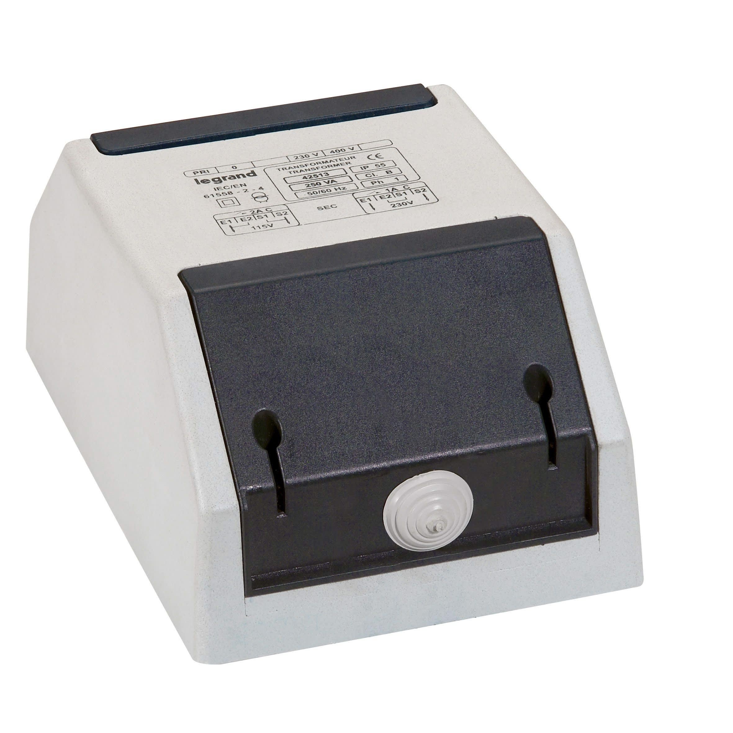 Legrand - Transformateur de séparation des circuits - prim 230/400V~/sec 115/230V -400V~A