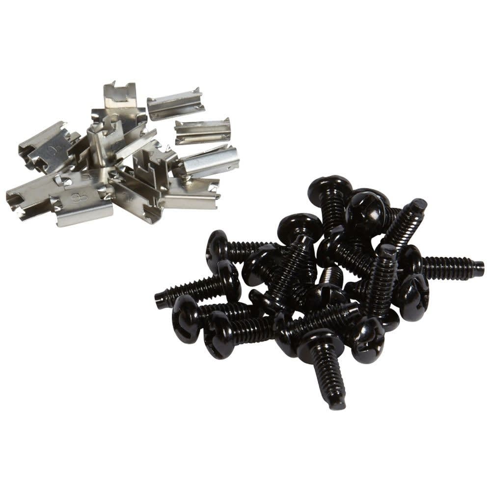 Legrand - Jeu de 50 vis spécifiques - 25 griffes mise à la masse - Racks 19pouces HD